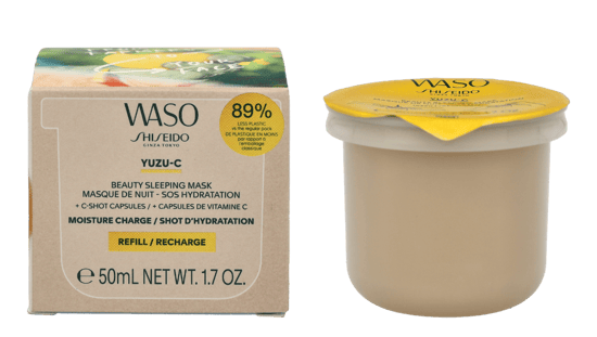 Shiseido WASO Mascarilla de Belleza Dormida Yuzu-C - Recarga 50 ml - Image 1
