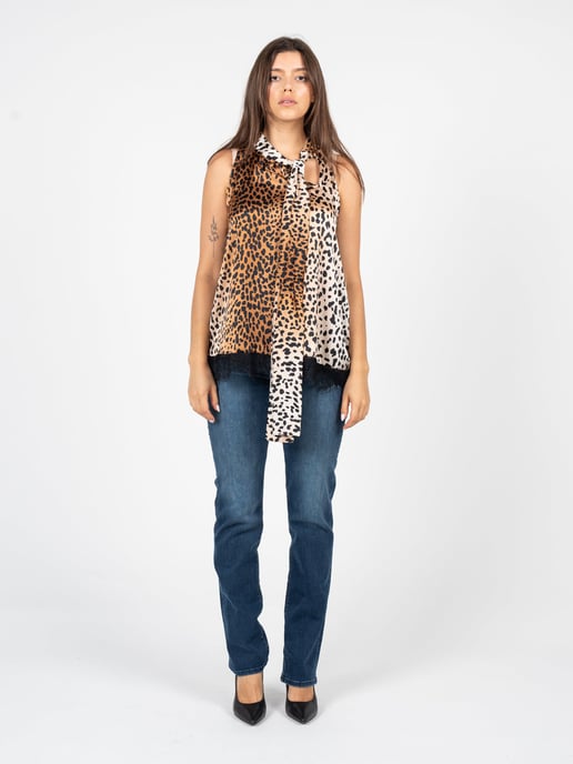 Liu Jo Vaqueros Authentic Straight de mujer azul - Image 2