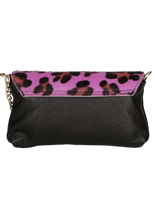 Gave Lux Clutch bag women LEOPARD FUCHSIA