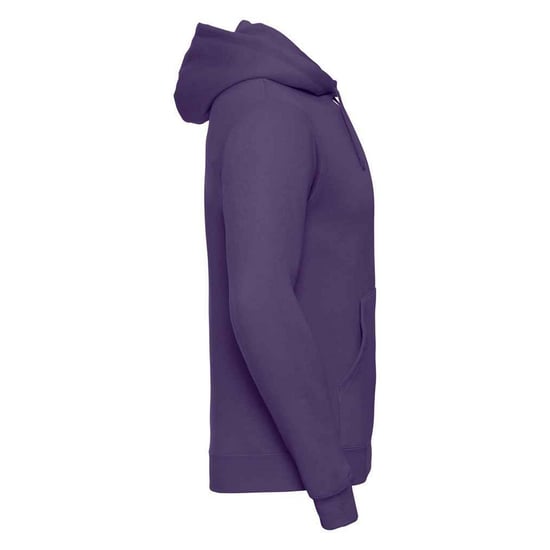 Russell Mens Plain Hoodie (Purple) - Image 3