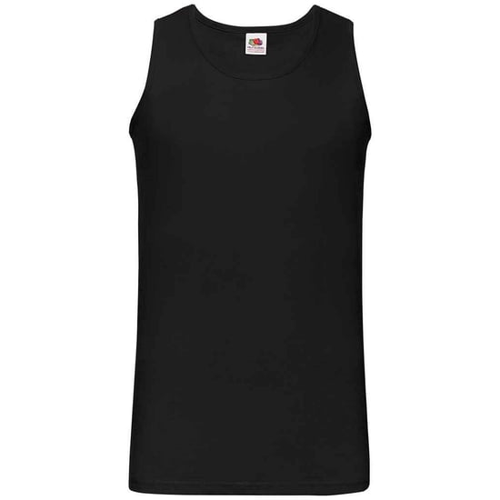 Fruit of the Loom Mens Athletic Vest Top (Black) - Image 1