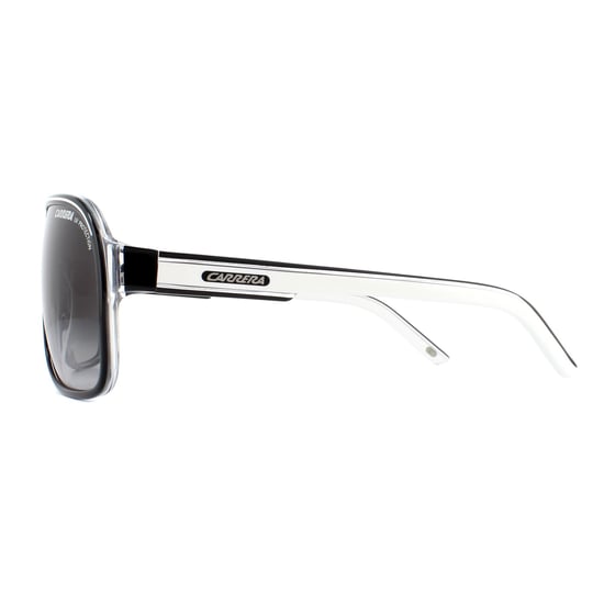 Carrera Aviator Mens Black Dark Grey Gradient Sunglasses - Image 3