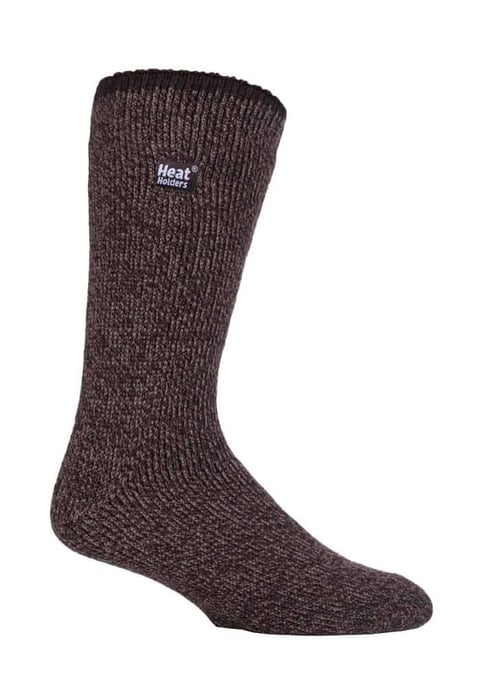 Calcetines térmicos de invierno de lana merino para hombre con talón y puntera reforzados - Image 1