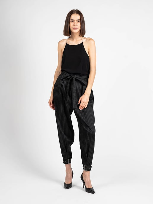 La Haine Inside Us Pantalones Coba de mujer negro - Image 3