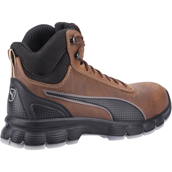Puma Safety Condor Mid Nubuck Brown Safety Boots - Image 2