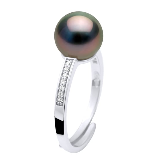 Ring Jewelry - Real Cultured Tahiti Pearl Round 8-9 mm - Image 1