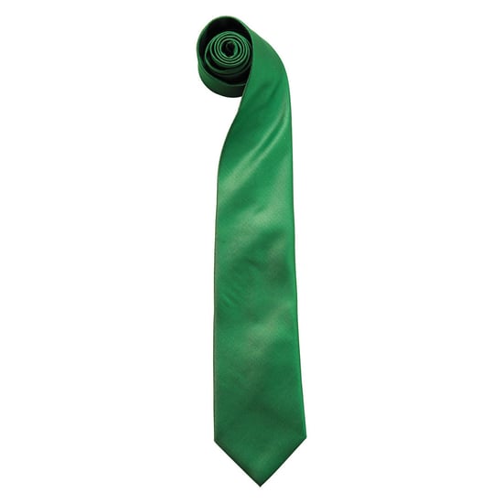 Premier Mens Colours Fashion Tie (Emerald) - Image 1