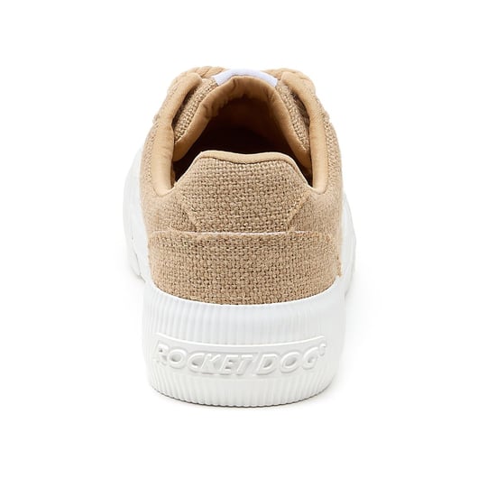Rocket Dog Cheery Heidi Cotton Women's Dark Natural Trainers - Image 2
