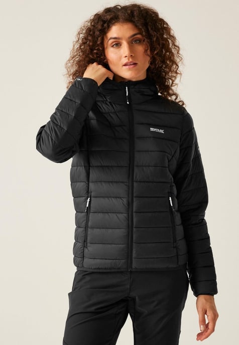 Regatta Womens Marizion Chaqueta Acolchada Aislante en Negro - Image 1