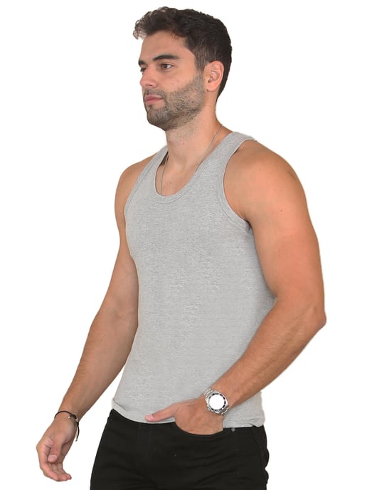 Pack de 3 chalecos Enzo para hombre - Gris - Image 2