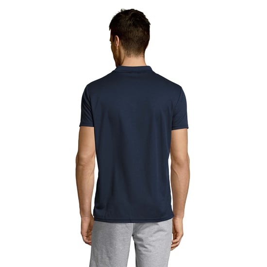 SOLS Mens Performer Sports Polo Shirt (French Navy) - Image 2
