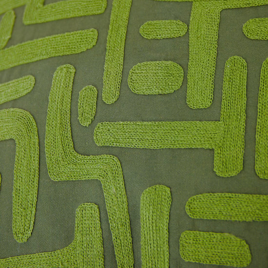 Funda de Cojín de Algodón Bordada Hoem Brooke - Image 4