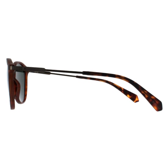 Polaroid Redondo Unisex Verde Havana Mate Polarizado PLD 2062/S - Image 2