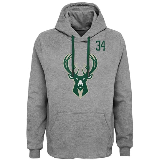 NBA Milwaukee Bucks 34 Giannis Antetokounmpo Sudadera con capucha para hombre - Image 1