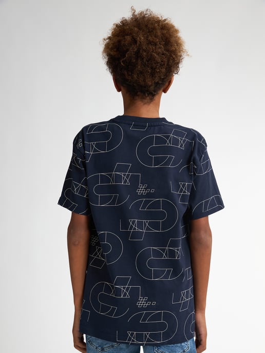 Petrol Industries - All-over Print T-shirt Marlinview Boys - Navy Blue - Image 4