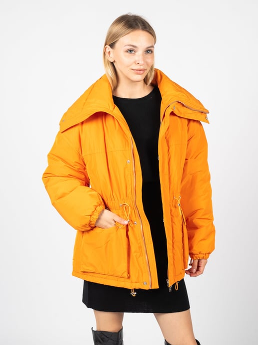 Silvian Heach Chaqueta Leproc Mujer Naranja - Image 3