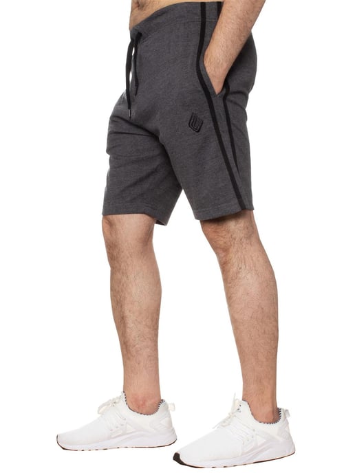 Enzo | Conjunto de camiseta y pantalón corto para hombre - Negro/Carbón - Image 3