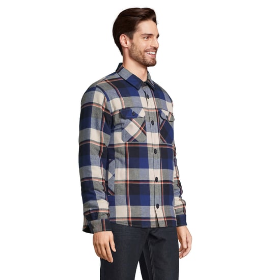 SOLS Unisex Adult Noah Checked Overshirt (Royal Blue) - Image 3