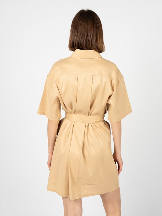 Silvian Heach Dress Woman's Beige