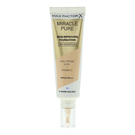 Miracle Pure Skin-improving Foundation 24h Hydration Spf30 #76-warm Golden 30 ml - Image 1