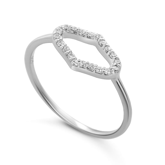 Orphelia 'Normandy' Women's 925 Sterling Silver Ring - Silver ZR-7574 - Image 2