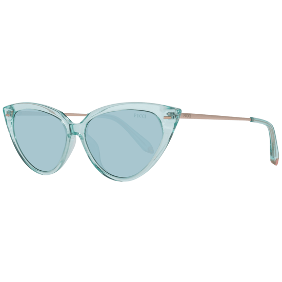 Gafas de sol para mujer Emilio Pucci en turquesa - Image 1