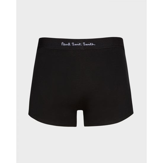Paul Smith Mens Organic-Cotton Black/Mixed Stripe Boxer Briefs Three Pack