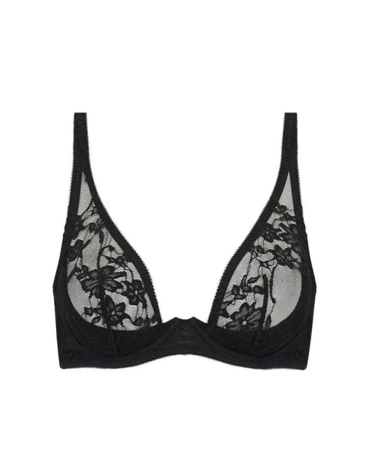 SOF-005-01 Muse by Coco de Mer Sofia Plunge Bra