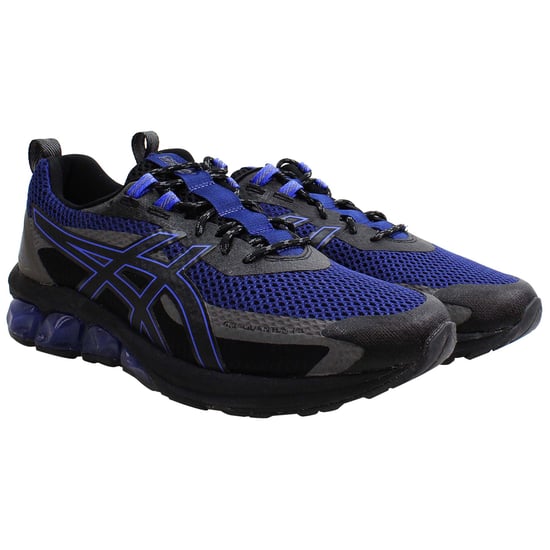 Asics Gel-Quantum 180 VII Mens Black/Navy Trainers - Image 2