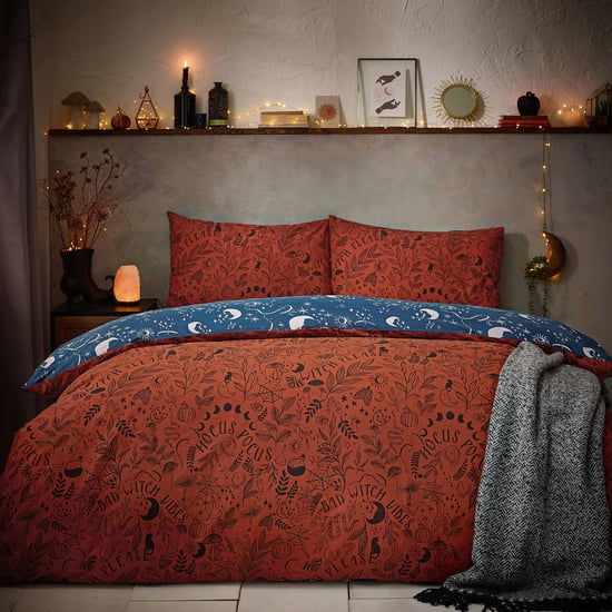 furn. Witchy Vibes Reversible Duvet Cover Set
