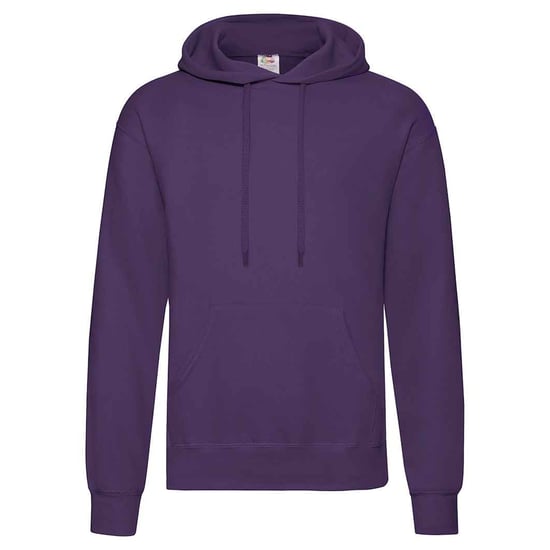 Fruit of the Loom Unisex Adult Classic Hoodie (Purple) - Image 1