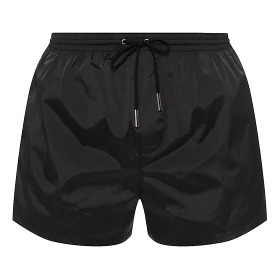 Shorts de baño negros con logo icónico de Dsquared2 - Image 1