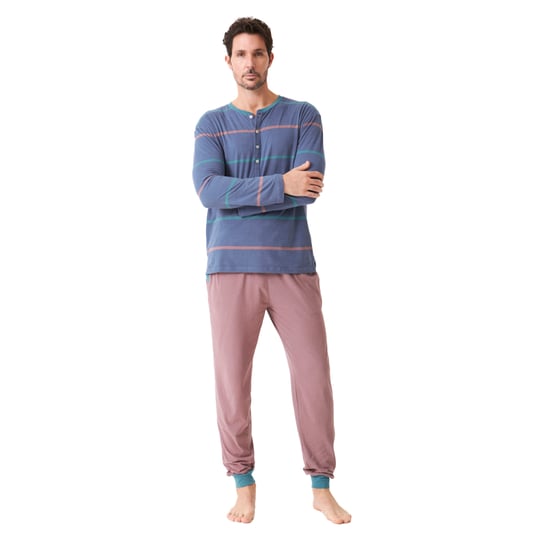 Men's Long Sleeve Pajamas JJBDP5500