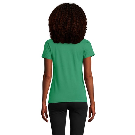 SOLS Womens/Ladies Pioneer T-Shirt (Kelly Green) - Image 2
