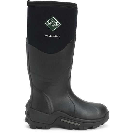 Muck Boots Muckmaster Hi Rubber Black Wellington Boots - Image 6