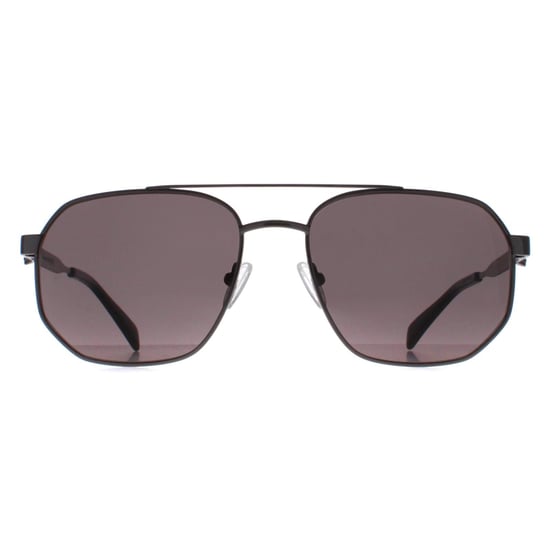 Alexander McQueen Aviator Unisex Rutenio Gris AM0458S - Image 1