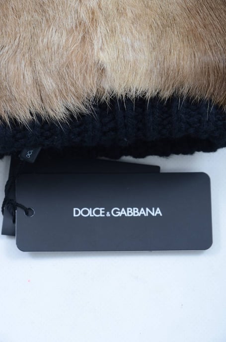Sombrero de Lana Virgen Tejido Dolce & Gabbana para Mujer - Image 3