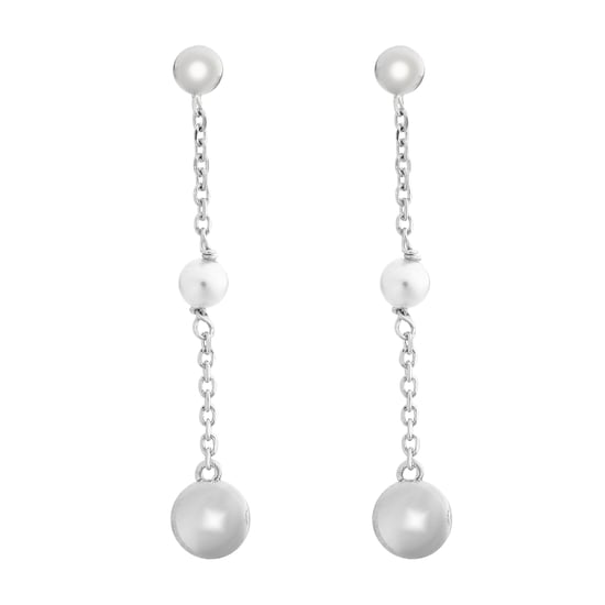 Orphelia 'Milena' Women's 925 Sterling Silver Drop Earrings - Silver ZO-7379 - Image 1