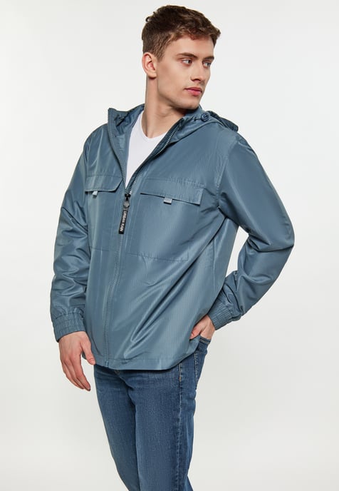 Schmuddelwedda Anorak Men grey blue - Image 3