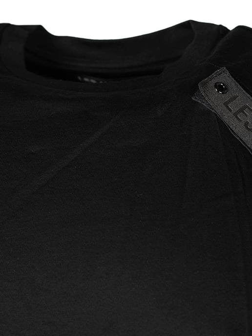 Les Hommes T-shirt Oversize Men's Black