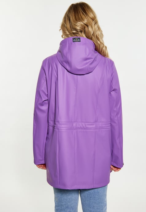 Schmuddelwedda raincoat women purple - Image 4