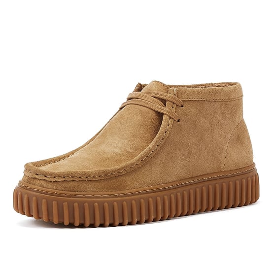 Botas Marrones de Suede Torhill Hi para Hombre de Clarks - Image 3