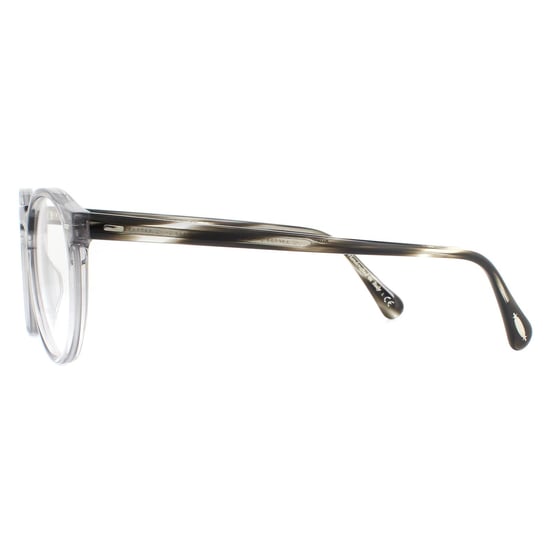Montura de gafas Oliver Peoples Gregory Peck OV5186 1484 Gray Workman para hombres y mujeres - Image 3