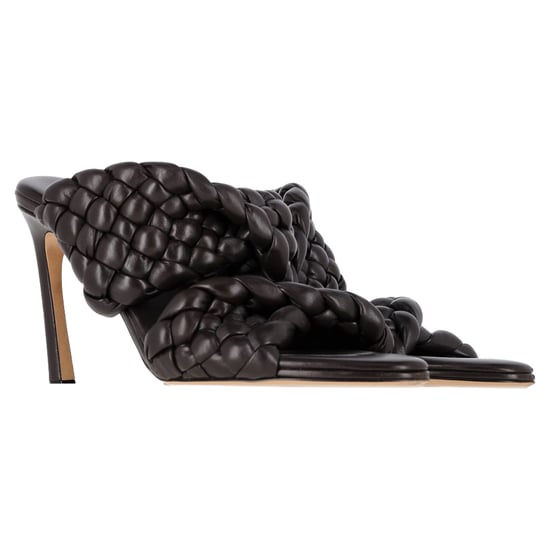 Bottega Veneta Intrecciato Slide Sandals in Brown Leather - Image 4