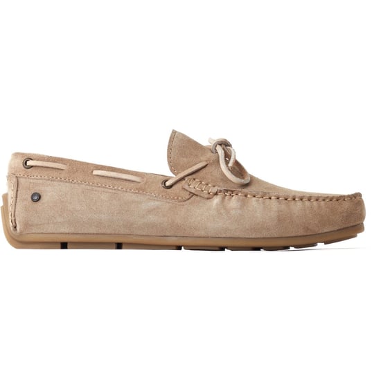 Base London Brooks Leather Men's Sand Loafers - Image 5