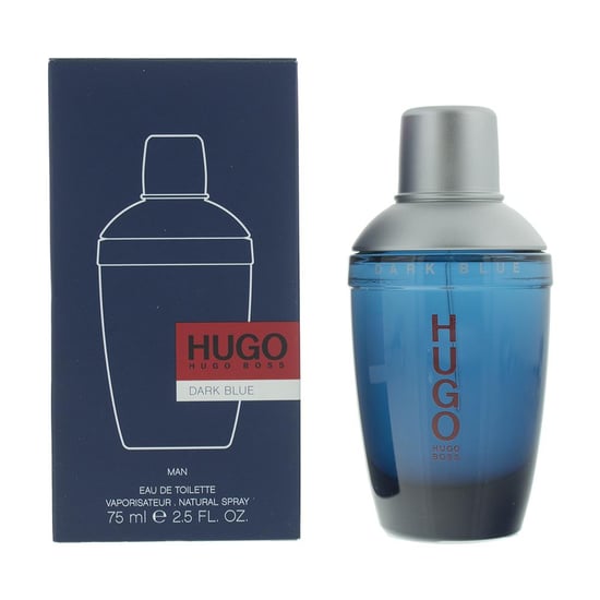 Hugo Boss Dark Blue Eau de Toilette 75ml Spray For Him - Image 1