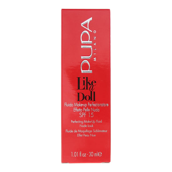 Pupa Like A Doll 30 Base de Maquillaje Líquido Beige Natural 30ml - Image 3