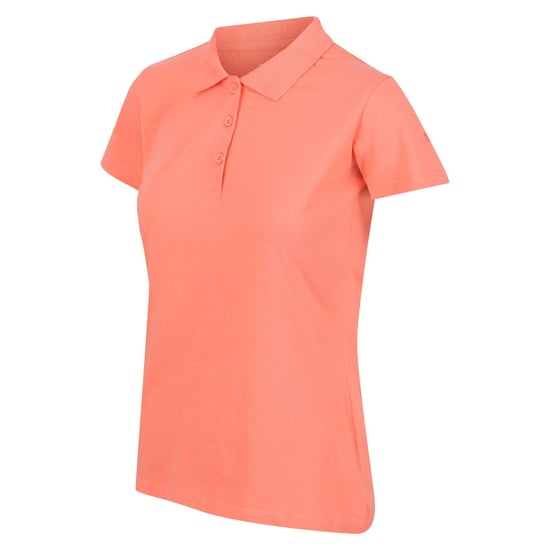 Regatta Womens/Ladies Sinton Polo Shirt (Fusion Coral)