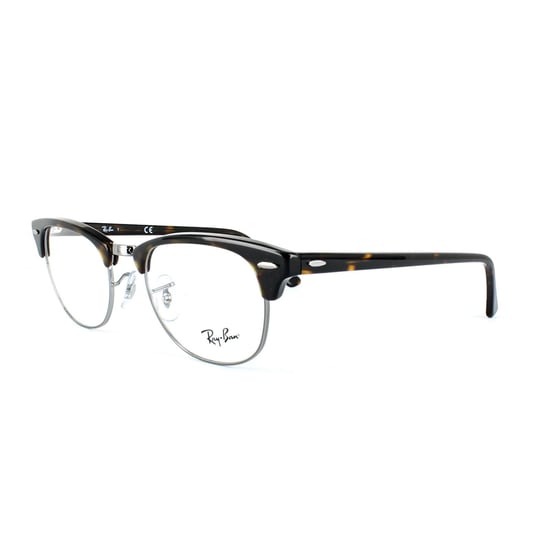 Montura de Gafas Ray-Ban 5154 Clubmaster 2012 Habano Oscuro 49mm - Image 2