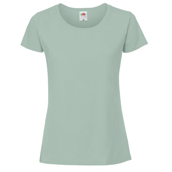 Fruit Of The Loom Womens/Ladies Ringspun Premium T-Shirt (Sage) - Image 2